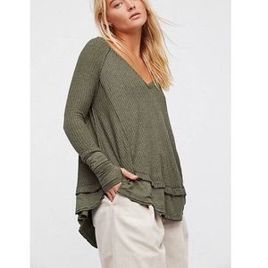 Free People Flowing Sweater